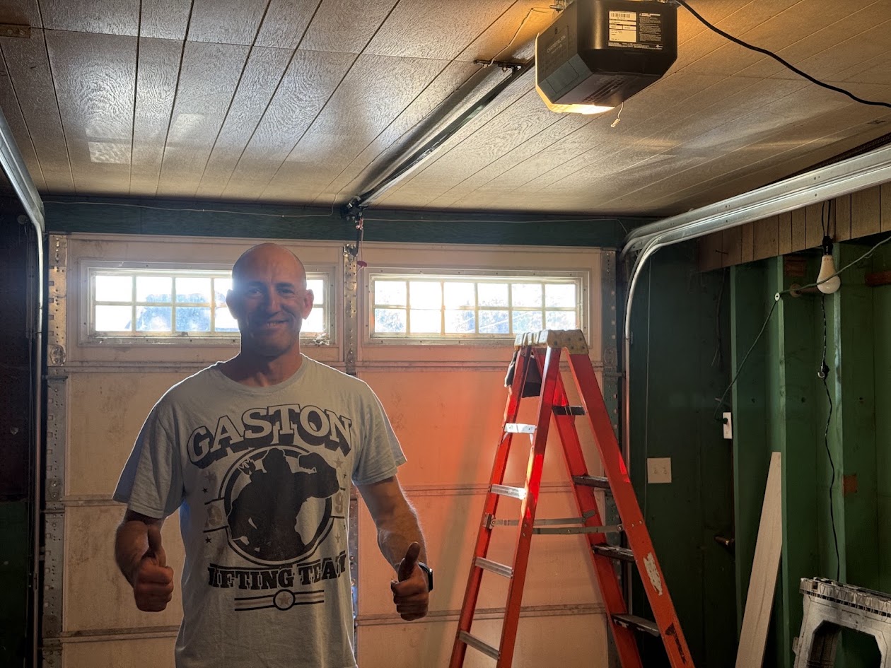 Garage door opener repair work by Gaston's Garage Doors in Everett WA